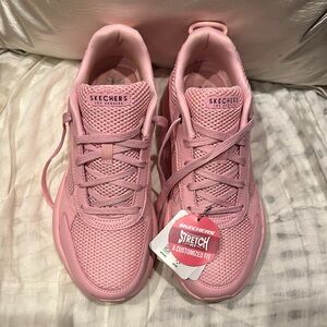 [SKECHERS]  Sneakers with Modern Sole and Mesh Design